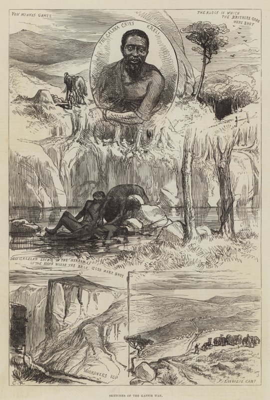Esboços da Guerra do Kaffir de Sir John Charles Robinson