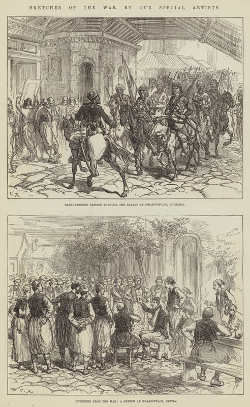 Esboços da Guerra de Sir John Charles Robinson