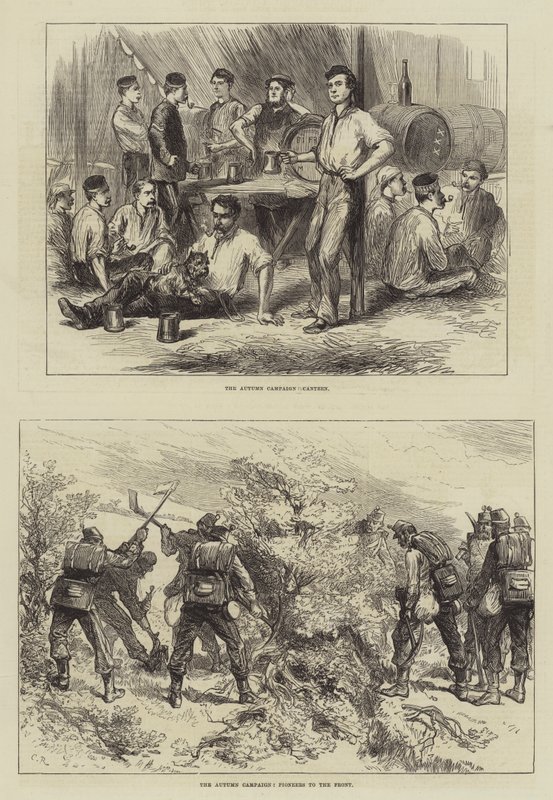 A campanha de outono de Sir John Charles Robinson