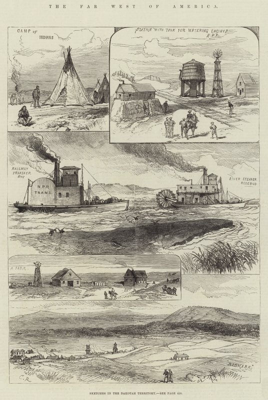O faroeste da América de Sir John Charles Robinson