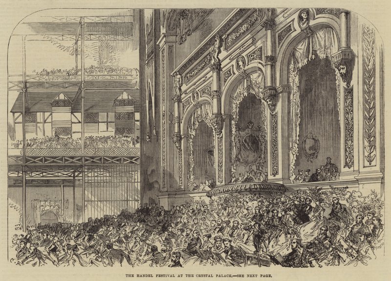 O Festival Handel no Palácio de Cristal de Sir John Charles Robinson