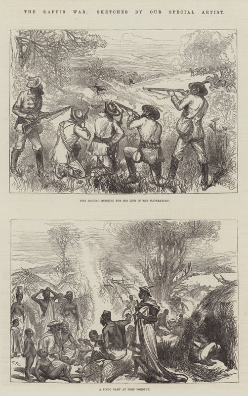 A guerra do kaffir de Sir John Charles Robinson