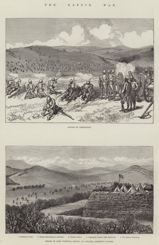 A guerra do kaffir de Sir John Charles Robinson
