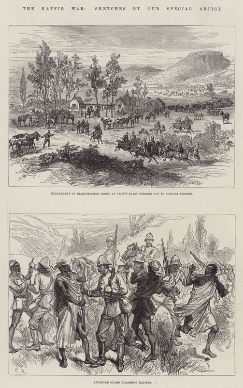 A guerra do kaffir de Sir John Charles Robinson