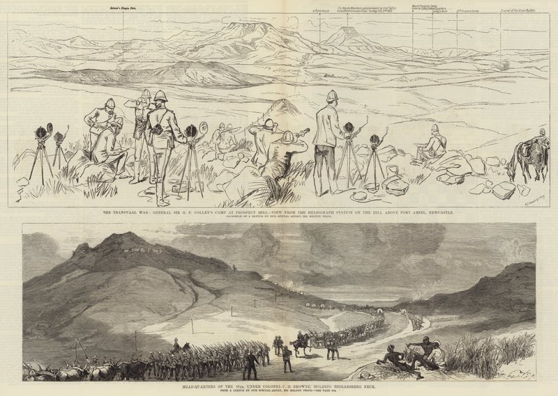 A guerra do Transvaal de Sir John Charles Robinson