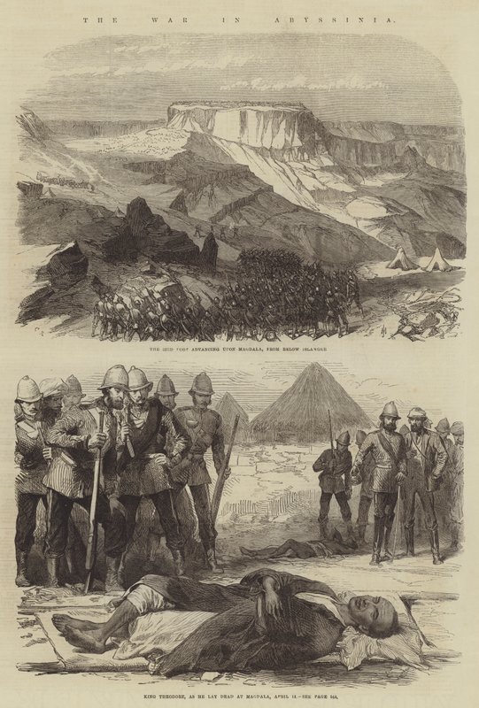 A guerra na Abissínia de Sir John Charles Robinson