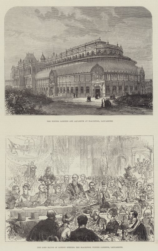 Jardins de inverno em Blackpool de Sir John Charles Robinson