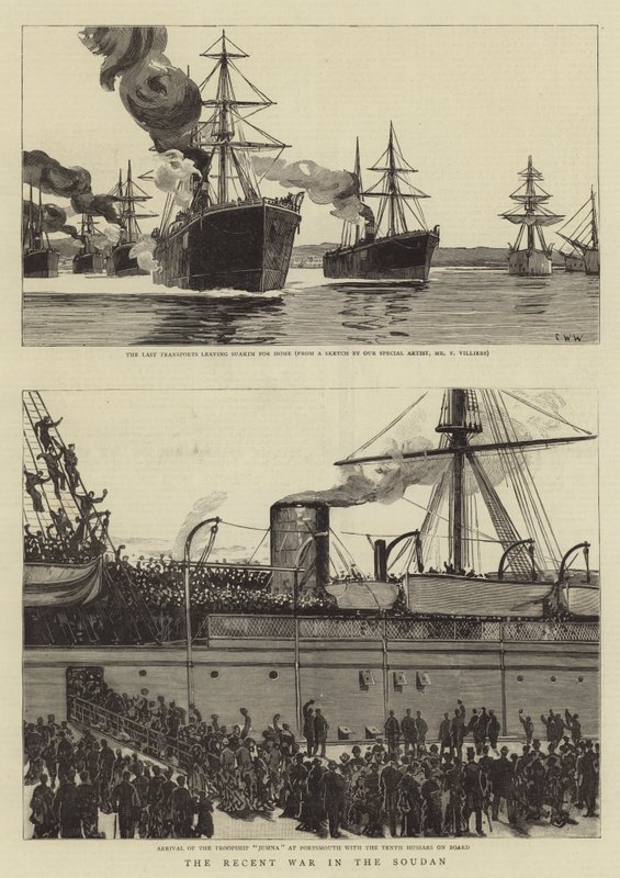 A recente guerra no Sudão de Charles William Wyllie