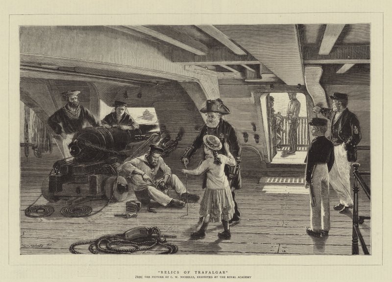 Relíquias de Trafalgar de Charles Wynne Nicholls