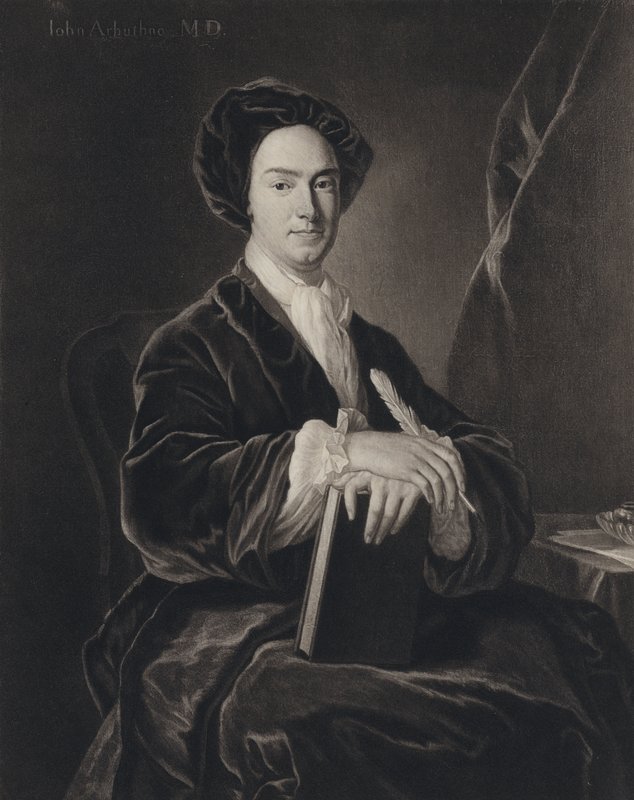 John Arbuthnot (litho) de Charles (after) Jervas