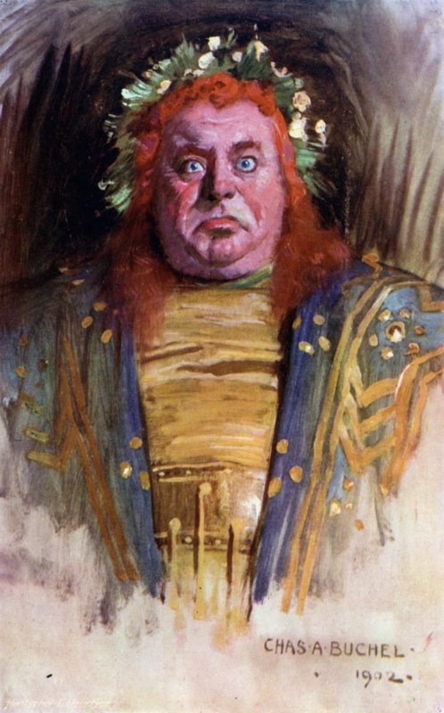 Ctesippus, Mr Henry Kemble (lito a cores) de Charles A. Buchel