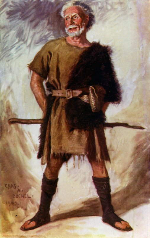 Eumaeus, Sr. Lionel Brough (lito a cores) de Charles A. Buchel
