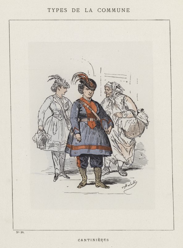 Cantinieres de Charles Albert d Arnoux Bertall