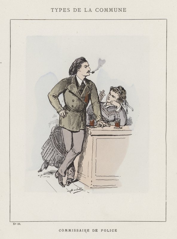 Comissário de Polícia de Charles Albert d Arnoux Bertall