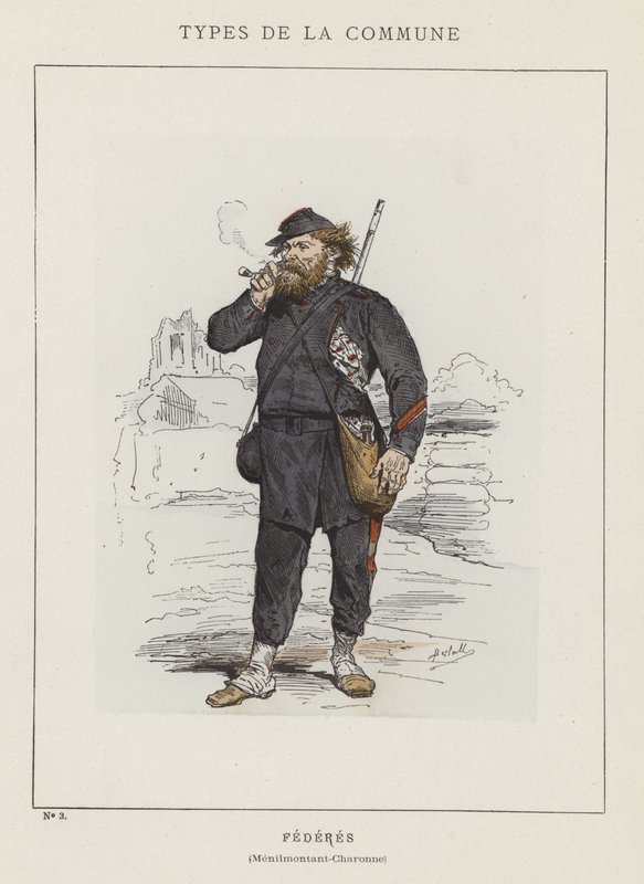 Federes, Menilmontant-Charonne de Charles Albert d Arnoux Bertall
