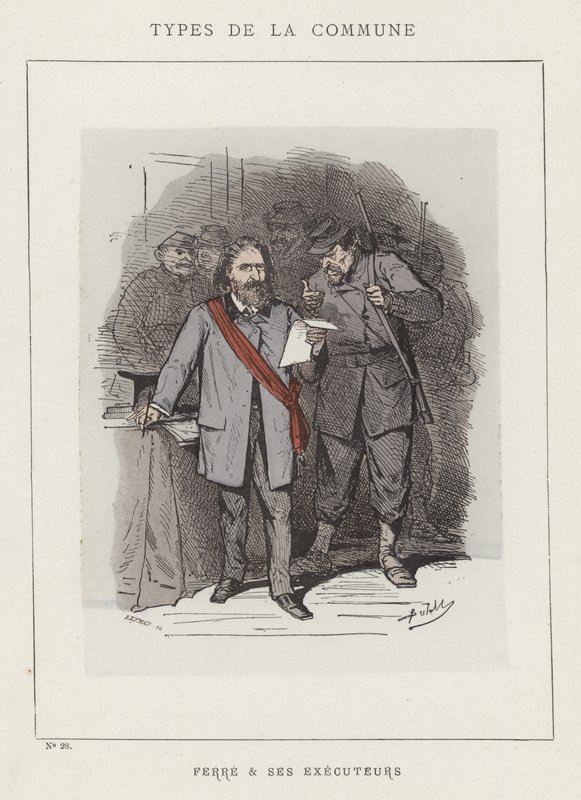 Ferre e seus executores de Charles Albert d Arnoux Bertall