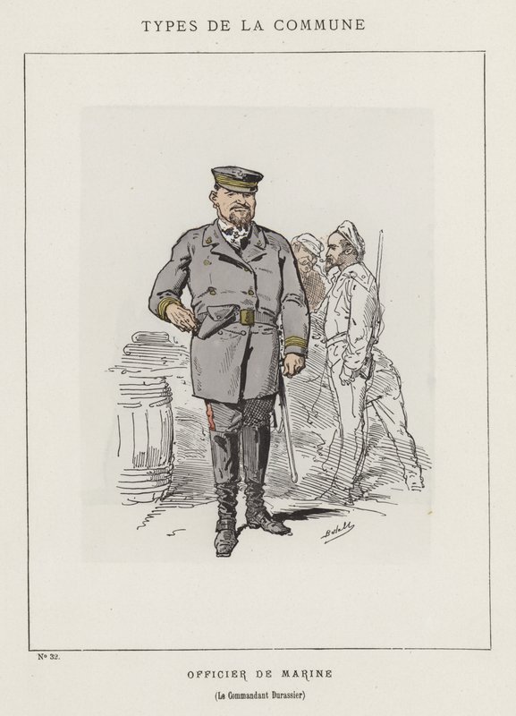 Oficial da Marinha, Comandante Durassier de Charles Albert d Arnoux Bertall