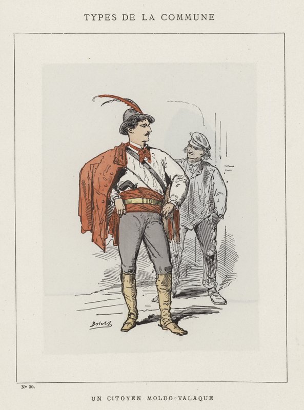 Um cidadão moldávio-wallachiano de Charles Albert d Arnoux Bertall