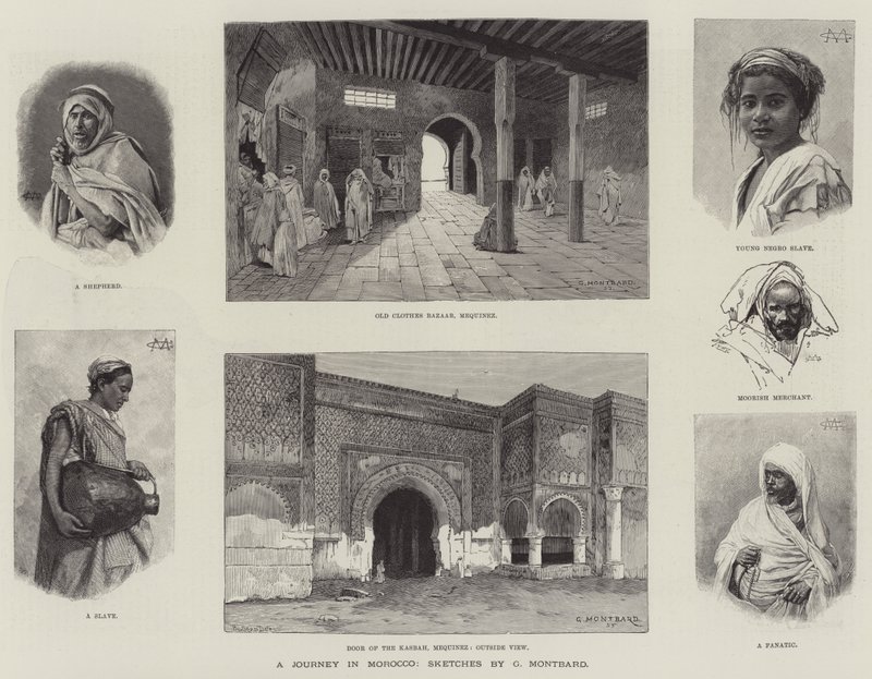 Uma viagem em Marrocos de Charles Auguste Loye