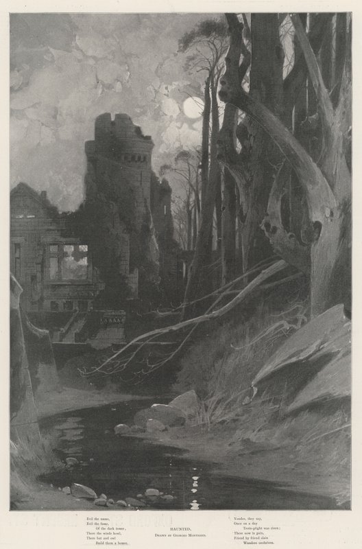 Assombrada de Charles Auguste Loye