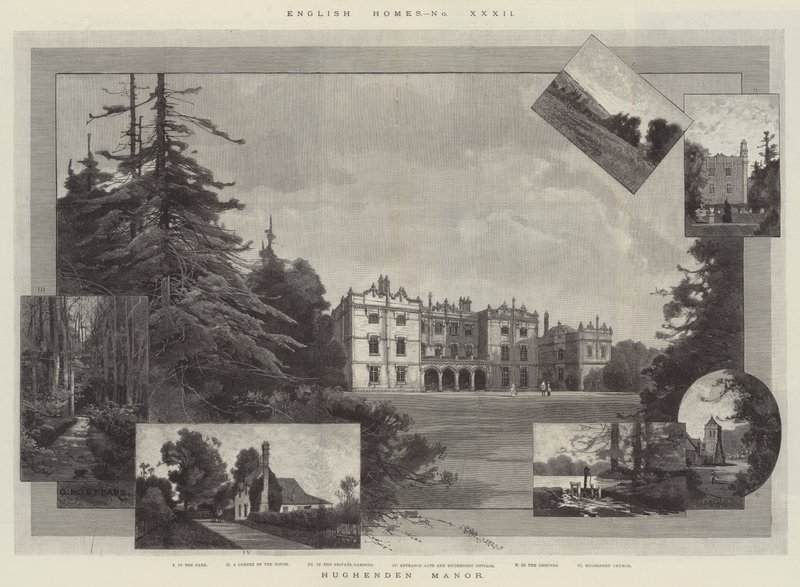 Mansão Hughenden de Charles Auguste Loye
