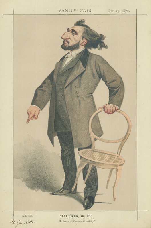 Leon Gambetta de Charles Auguste Loye