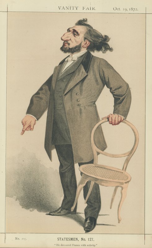 Mr Leon Gambetta de Charles Auguste Loye