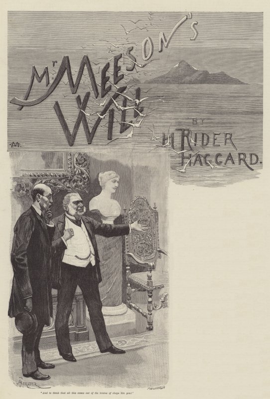 Meeson&39;s Will, de H Rider Haggard de Charles Auguste Loye