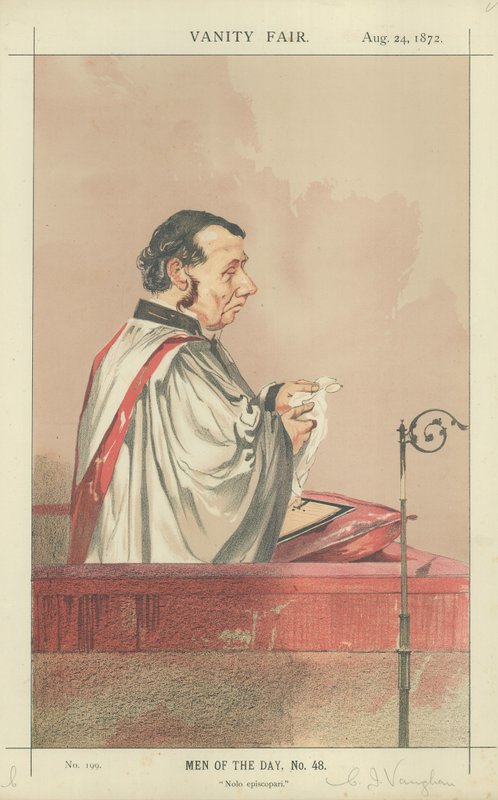 Rev Charles John Vaughan de Charles Auguste Loye