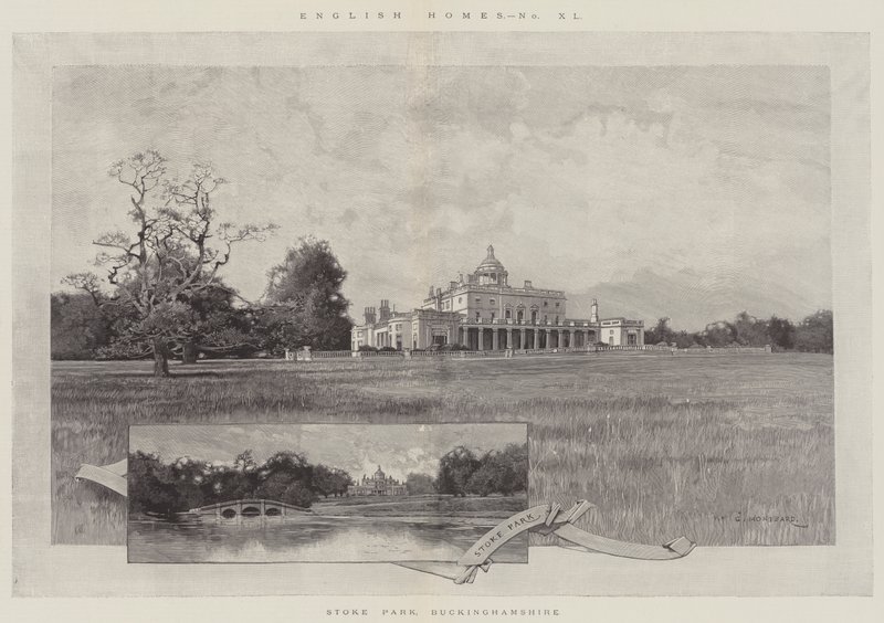 Stoke Park, Buckinghamshire de Charles Auguste Loye
