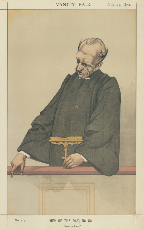 Reverendo, newman, corredor de Charles Auguste Loye
