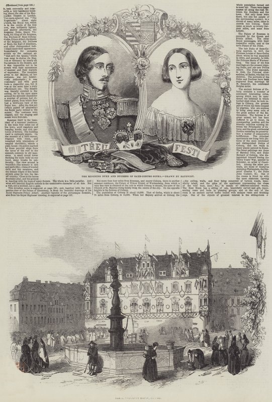 Visita de Sua Majestade à Alemanha de Charles Baugniet