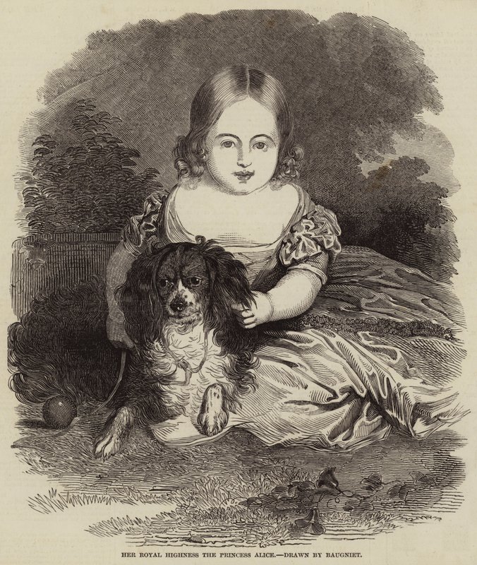 Sua Alteza Real a Princesa Alice de Charles Baugniet