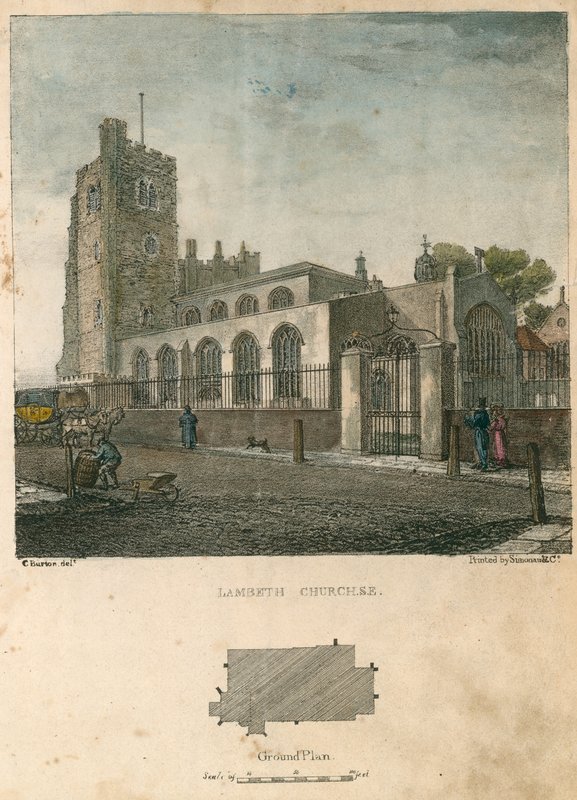 Igreja de Lambeth de Charles Burton