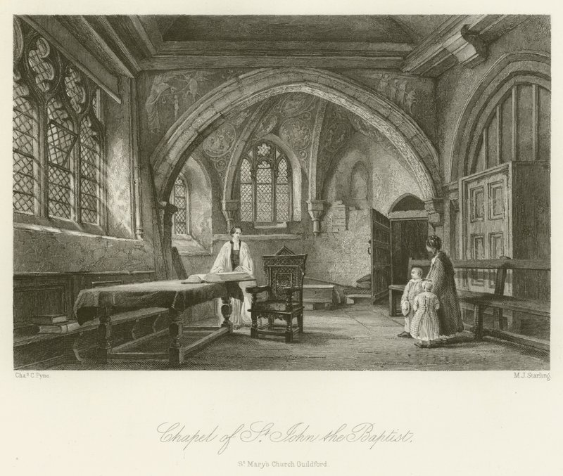 Capela de São João Batista, St Marys Church Guildford de Charles Claude Pyne