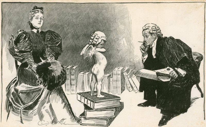 Extrato da vontade de Charles Dana Gibson
