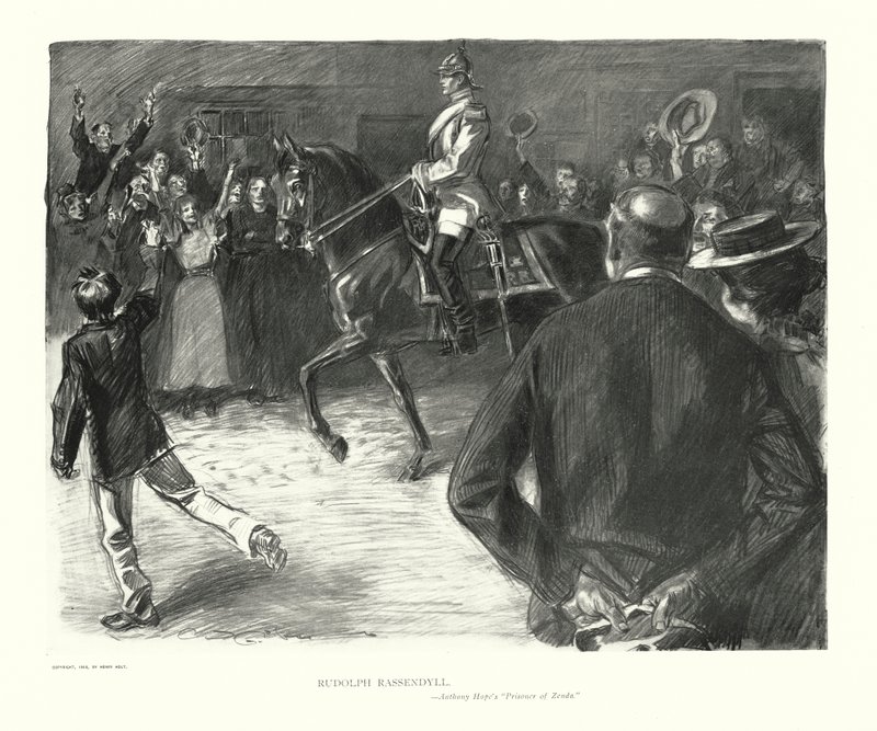 Rudolph Rassendyll (litografia) de Charles Dana Gibson