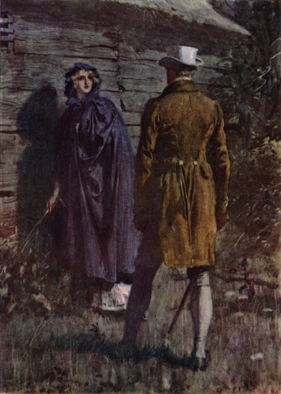 Ilustração para The Amateur Gentleman de Jeffery Farnol (cor litho) de Charles Edmund (after) Brock