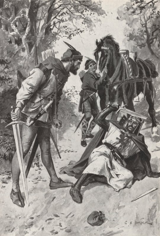 Robin Hood (litho) de Charles Edmund (after) Brock
