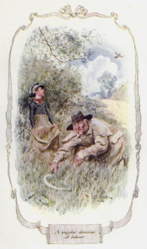 Uma divisão singular do trabalho (cor litho) de Charles Edmund Brock