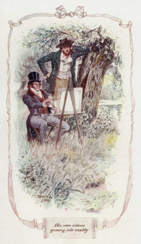 As suas próprias visões crescendo em realidade (cor litho) de Charles Edmund Brock