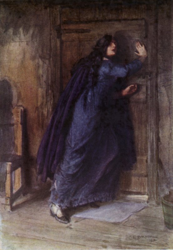 Ilustração para a estrada larga um romance de Kent de Charles Edmund Brock