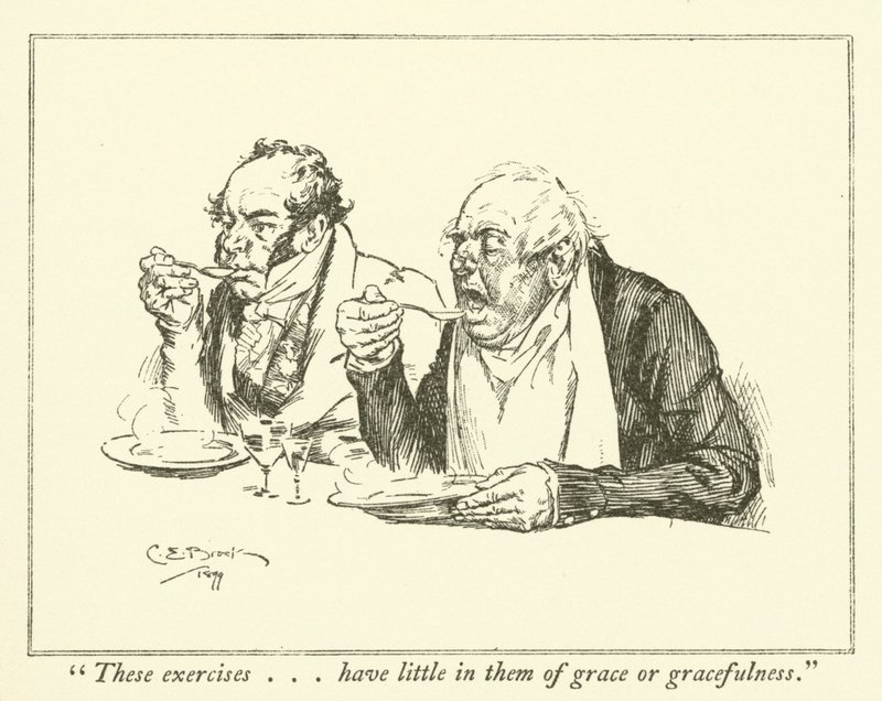 Ilustração para The Essays of Elia de Charles Lamb (gravura) de Charles Edmund Brock