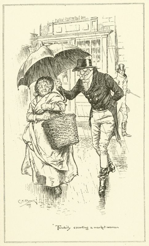 Ilustração para The Essays of Elia de Charles Lamb (gravura) de Charles Edmund Brock