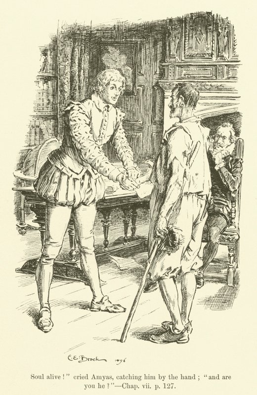 Ilustração para Westward Ho! de Charles Kingsley (gravura) de Charles Edmund Brock