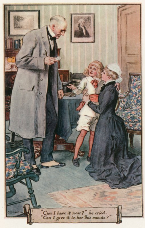 Pequeno Lorde Fauntleroy por Frances Hodgson Burnett de Charles Edmund Brock