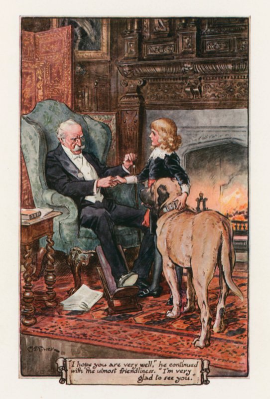 Pequeno Lorde Fauntleroy por Frances Hodgson Burnett de Charles Edmund Brock