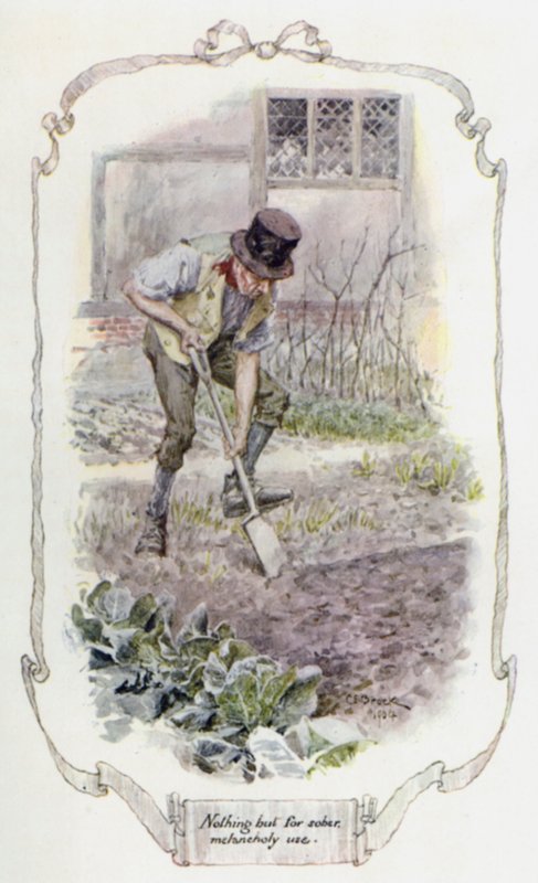 Nada a não ser para uso melancólico sóbrio (cor litho) de Charles Edmund Brock