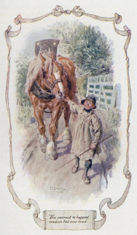 A criatura mais alegre e feliz que já viveu (cor litho) de Charles Edmund Brock