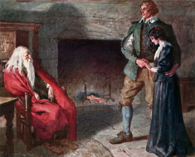 Ye dois tolos! ele disse finalmente, com uma Profundidade de Desprezo que nenhuma Palavra pode dizer: "Vós, dois tolos!" de Charles Edmund Brock